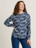 Brakeburn Jasmine Abstract Floral Shirt, Blue