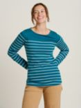 Brakeburn Harbour Stripe Top, Teal