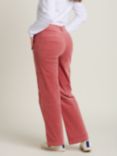 Brakeburn Kick Flare Corduroy Trousers, Pink