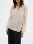 InWear Mibi Swiss Dot Chiffon Top