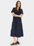 Saint Tropez Zalinda Cotton Dress, Navy