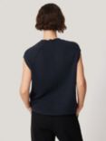 Jigsaw Cloud Pure Cashmere Cap Sleeve Top