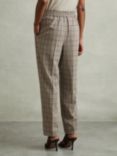 Reiss Karina Check Trousers, Multi