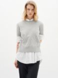 InWear Kellsie Short Sleeve Jumper, Granite