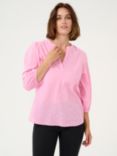 KAFFE Jollia V-Neck Blouse, Rosebloom