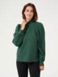 KAFFE Ditte Smock Top, Garden Topiary