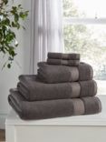 Pretty You Bamboo Cotton Towels, Smoke Grey