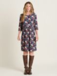 Brakeburn Freya Floral Dress, Navy