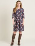 Brakeburn Freya Floral Dress, Navy