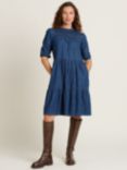 Brakeburn Sherborne Denim Dress, Navy