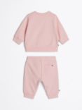 Tommy Hilfiger Baby Sweatshirt & Joggers Set, Soft Rose