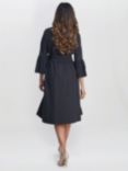 Gina Bacconi Melinda Taffeta Dress, Black