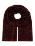 HotSquash Sequin Scarf, Wine