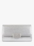 Paradox London Dinah Glitter Flapover Clutch, Navy