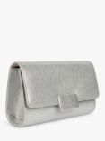 Paradox London Dinah Glitter Flapover Clutch, Navy