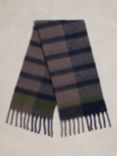 White Stuff Benny Scarf, Grey Mlt