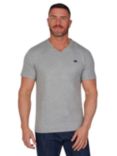 Raging Bull Classic V-Neck T-Shirt, Grey Marl