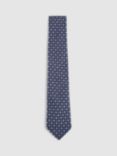 Reiss Cavoli Silk Medallion Tie