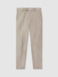 Reiss Kids' Eastbury Tailored Trousers, Stone