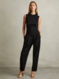 Reiss Essie Pull On Tapered Trousers