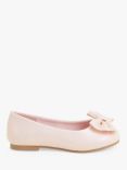 Angels by Accessorize Kids' Bow Ballerina Shoes, Pink