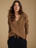 Baukjen Emmeline Wool Blend Jumper, Camel