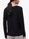 Femilet Yara Soft Feel Long Sleeve Lounge Pyjama Top, Black