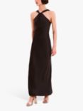 OMNES Alessia Halterneck Dress, Black