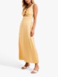 OMNES Fredricka Keyhole Dress, Lemon