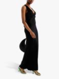 OMNES Nova Tie Back Dress, Black