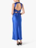 OMNES Nova Tie Back Dress, Cobalt