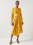 L.K.Bennett Henrietta Flowers Dress, Yellow