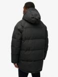 Superdry Expedition Puffer Parka Jacket, Noir