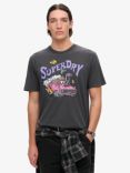 Superdry Dragnut Odd Rods Loose T-Shirt, Blackboard