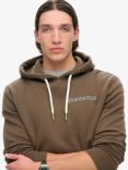 Superdry Tattoo Graphic Hoodie, Dark Khaki