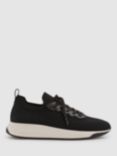 Reiss Time Hybrid Knit Running Trainers