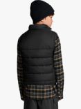 Lyle & Scott Kids' Wadded Gilet, Jet Black