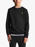 Lyle & Scott Kids' Crew Sweatshirt, Jet Black