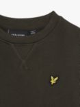 Lyle & Scott Kids' Crew Sweatshirt, Olive