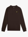 Lyle & Scott Kids' Crew Sweatshirt, Sediment