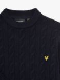 Lyle & Scott Kids' Crew Jumper, Dark Navy