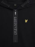 Lyle & Scott Kids' Fly Fleece Branded Zip Hoodie, Jet Black