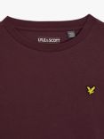 Lyle & Scott Kids' Sports T-Shirt, Burgundy