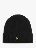 Lyle & Scott Kids' Beanie, Jet Black