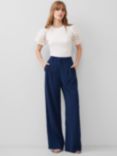 French Connection Harrie Tailored Trousers, Midnight Blue