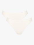 sloggi GO Organic Cotton Tai Knickers, Silk White