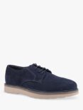 Hush Puppies Maxwell Suede Derby Shoes, Navy