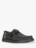 Hey Dude Wally Elevated Slip-On Shoes, Black