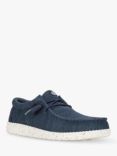 Hey Dude Wally Stretch Mesh Shoes, Navy