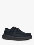 Hey Dude Wally X Suede Slip-On Shoes, Black